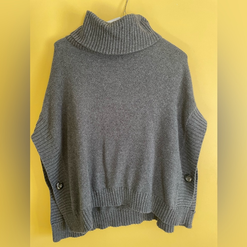 Old navy sweater poncho